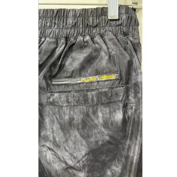 FILLING PIECES GRAY WET WASH ZIP TRACK PANTS 2 - Picture 8 of 10